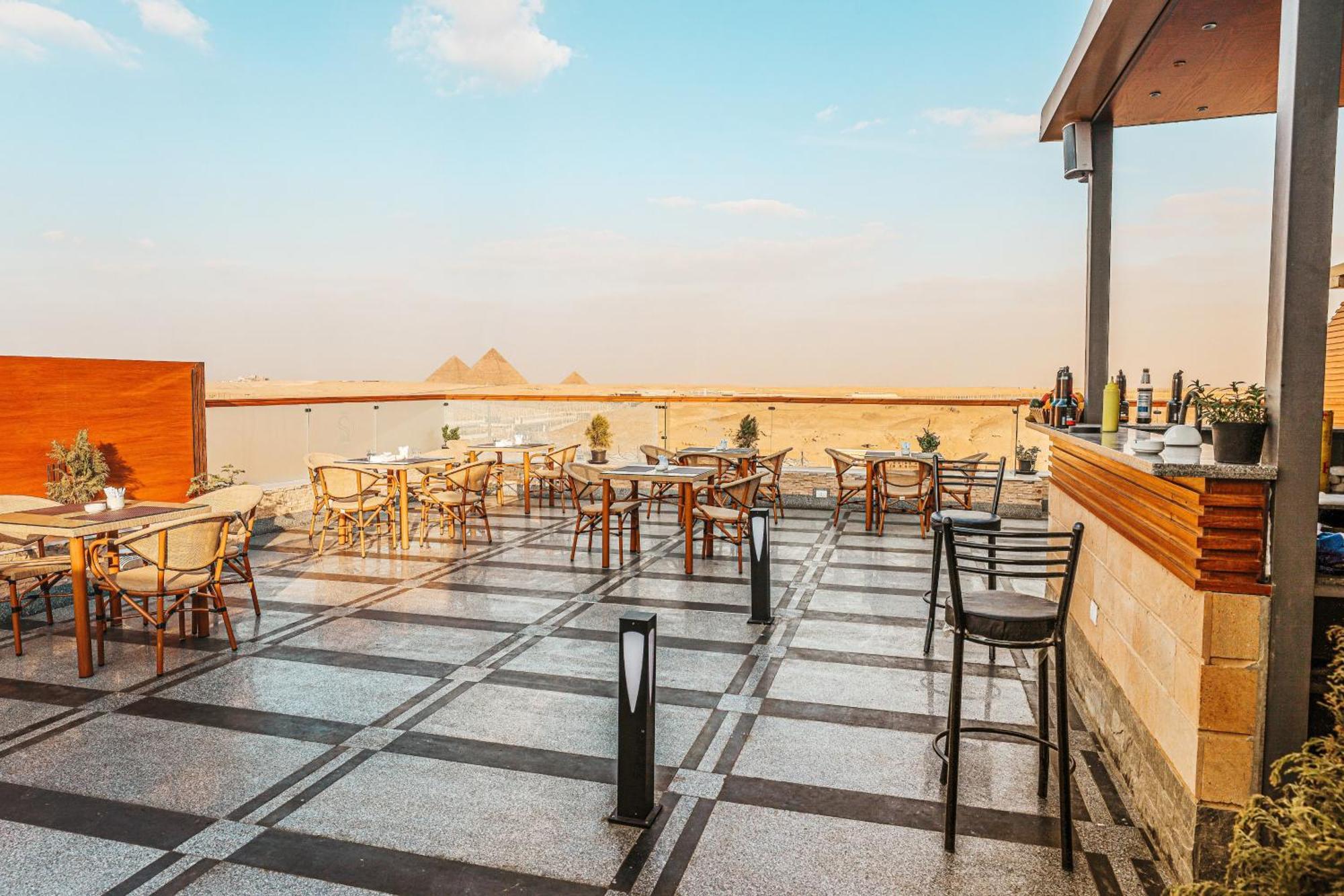 Kafret el-Gabal Sultan Pyramids View Inn מראה חיצוני תמונה