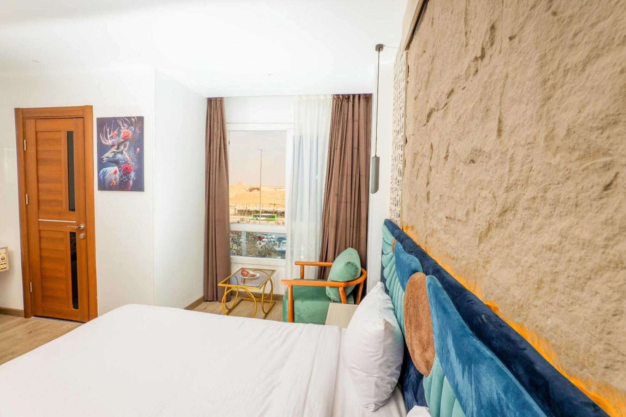 Kafret el-Gabal Sultan Pyramids View Inn מראה חיצוני תמונה