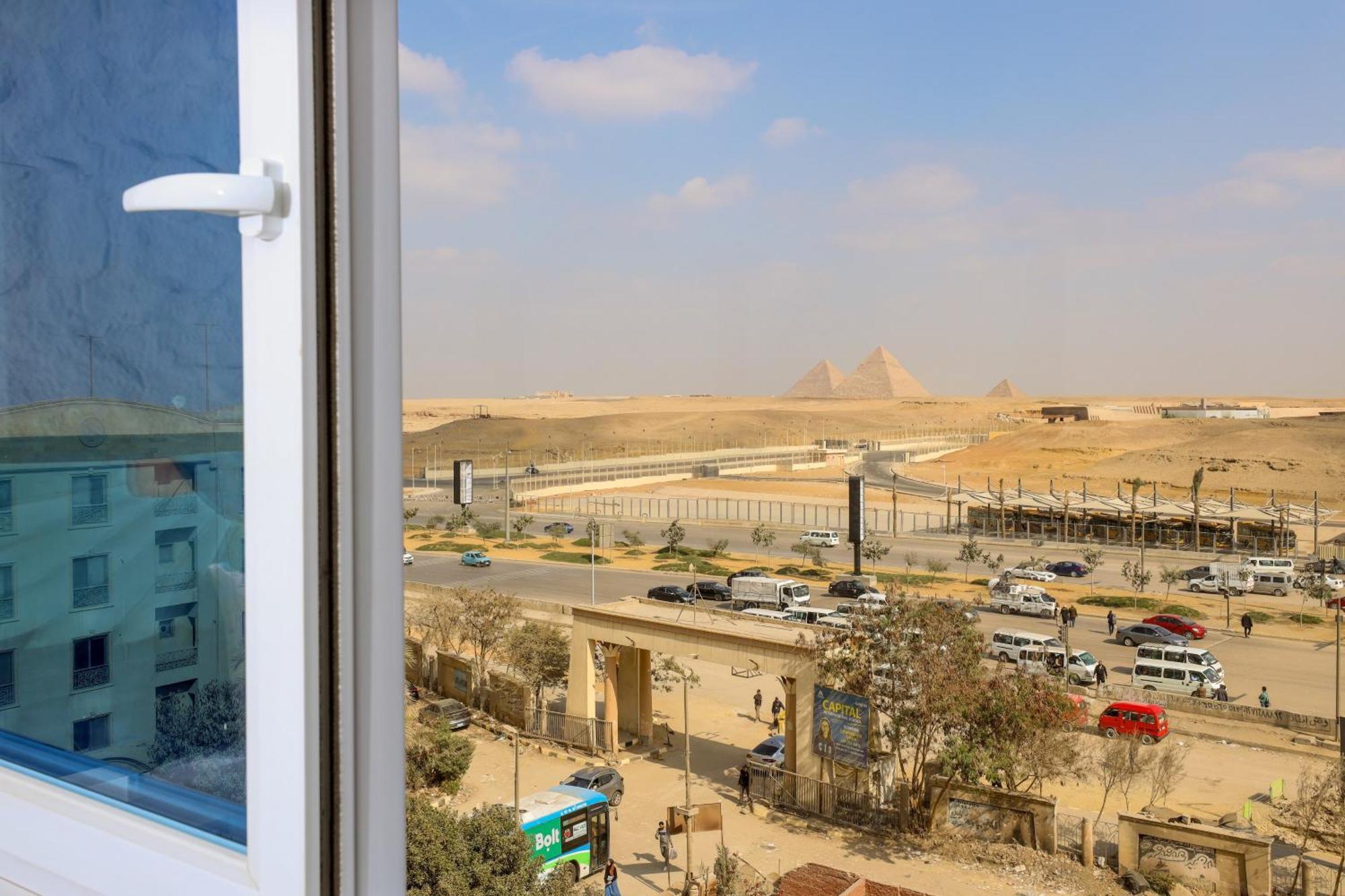 Kafret el-Gabal Sultan Pyramids View Inn מראה חיצוני תמונה