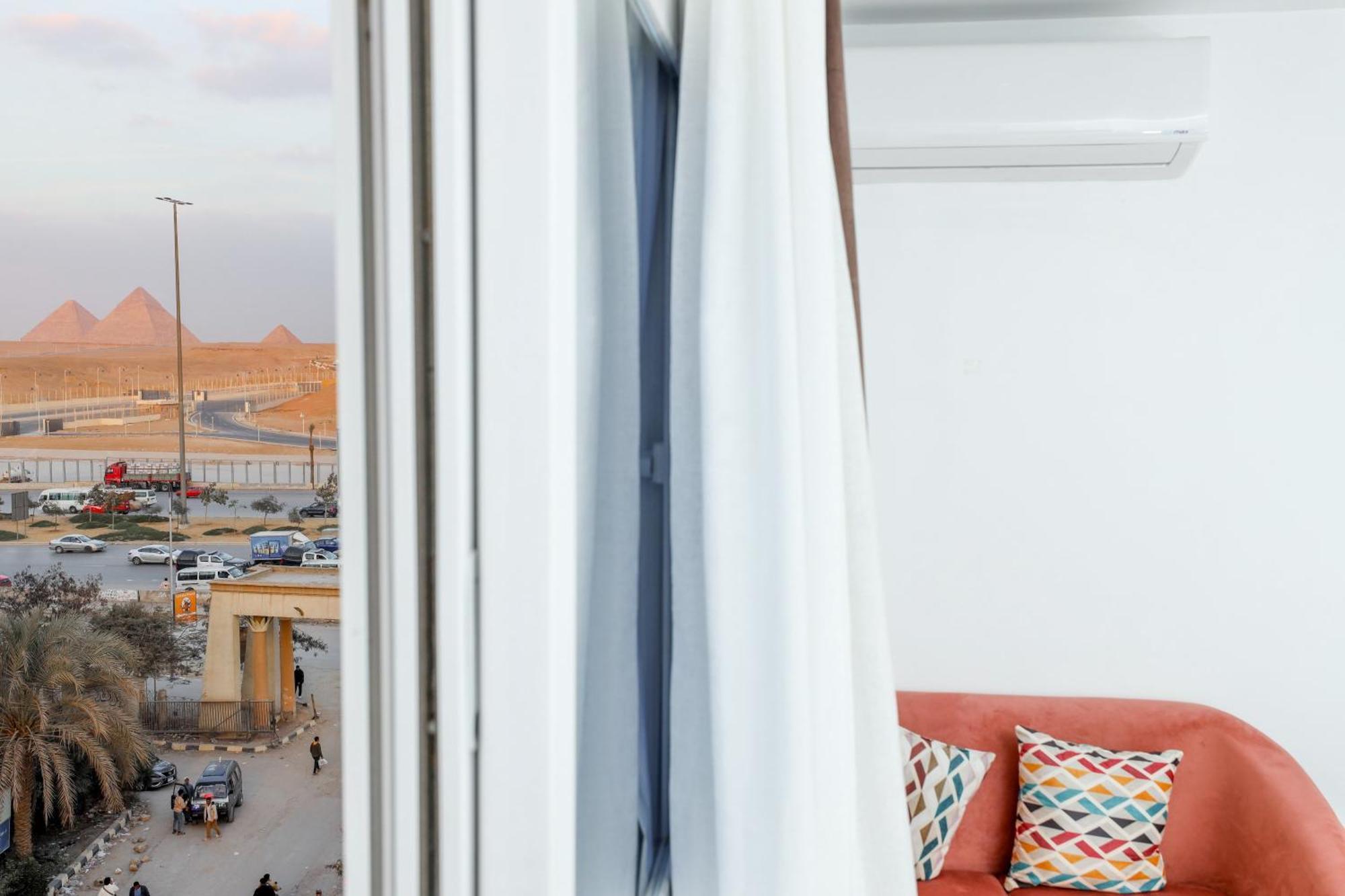 Kafret el-Gabal Sultan Pyramids View Inn מראה חיצוני תמונה